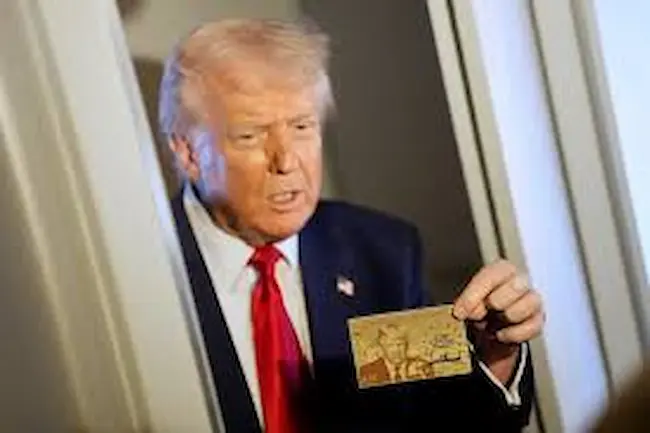 Donald Trump Gold Card