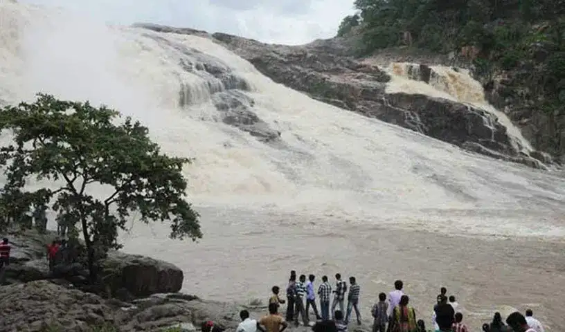 Adilabad में भारी बारिश के बाद कुंतला झरना फिर से सक्रिय हो गया