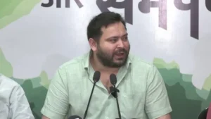 JDU का टिकट बांटेंगे अमित शाह, संजय झा BJP-RSS के आदमी, तेजस्वी यादव का दावा