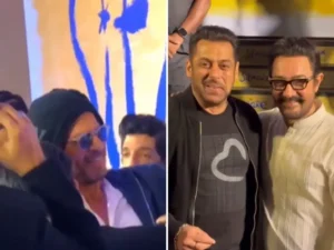 Bollywood : स्पेशल स्क्रीनिंग में पहुंचे शाहरुख और सलमान खान