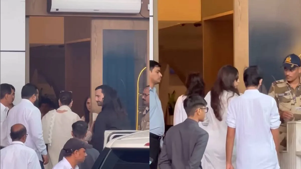 White Suit में दिखीं Karisma Kapoor, अंतिम संस्कार में शामिल