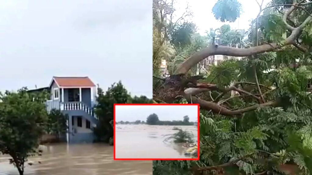 Karnatka : भारी बारिश से बाढ़ जैसे हालात, धारवाड़ के स्कूलों में छुट्टी घोषित