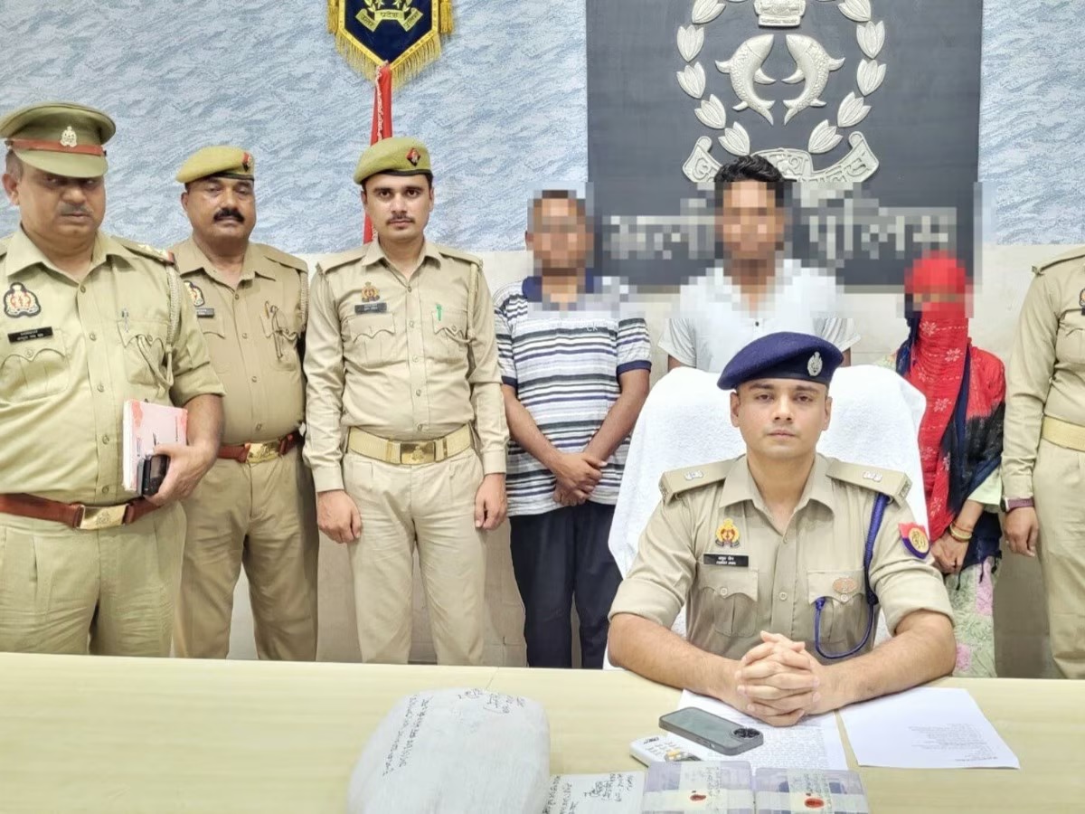 हनी ट्रैप कर लोगों से रुपए ऐंठने वाले गिरोह का पर्दाफाश