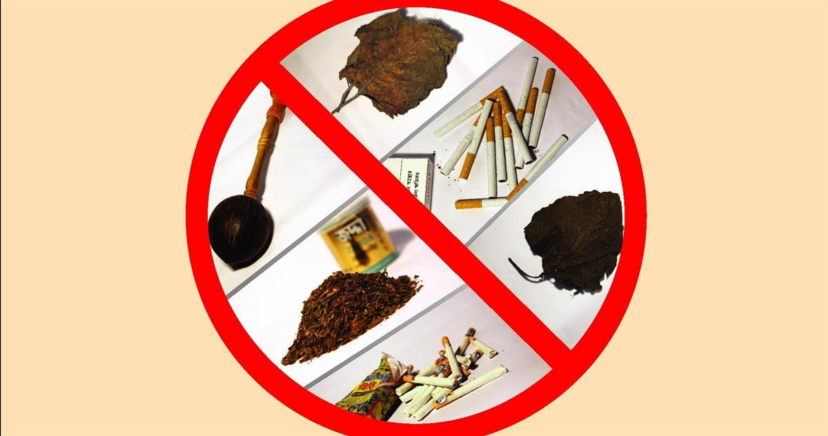 विश्व तंबाकू दिवस पर पुलिस विभाग ने लगाया शिविर