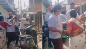 झांसी में पान सिंह तोमर की नातिन सपना ने जेई को 6 सेकेंड में मारा 7 थप्पड़