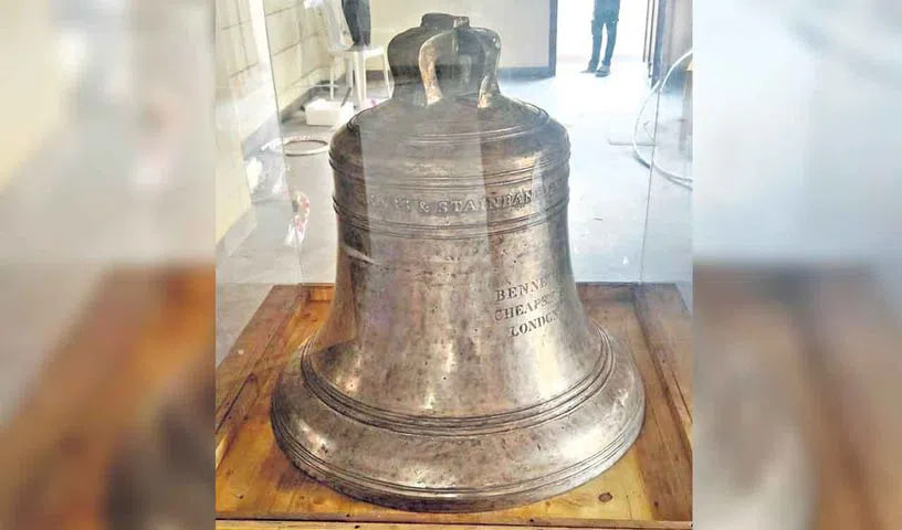 पुनर्निर्मित रामगोपालपेट पुलिस स्टेशन की शोभा नहीं बढ़ाएगी 400 किलो वजनी घंटी