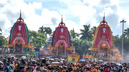 Jagannath Yatra : पुरी में आस्था का सैलाब, गौतम अदाणी करेंगे प्रसाद सेवा