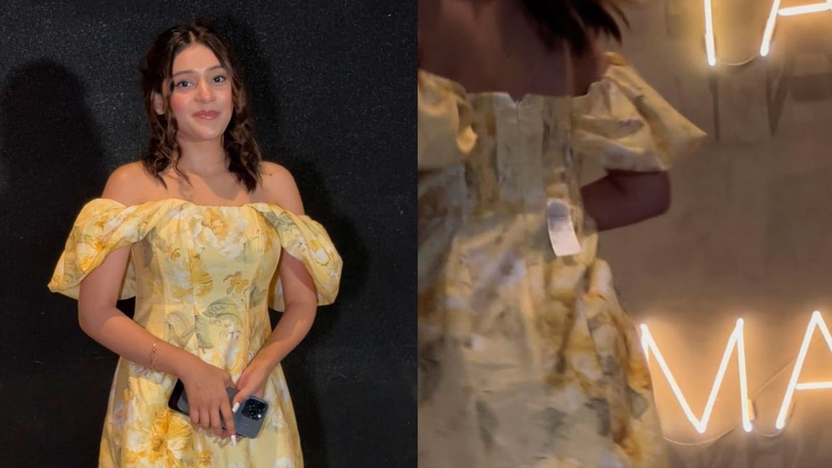 छोटी ड्रेस में दिखीं फुल टशन के साथ