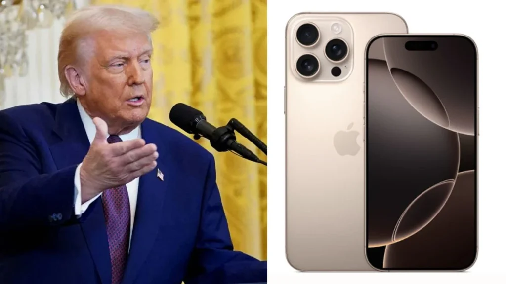 Trump T1 मोबाइल से iPhone को टक्कर, ट्रंप का बड़ा दावा