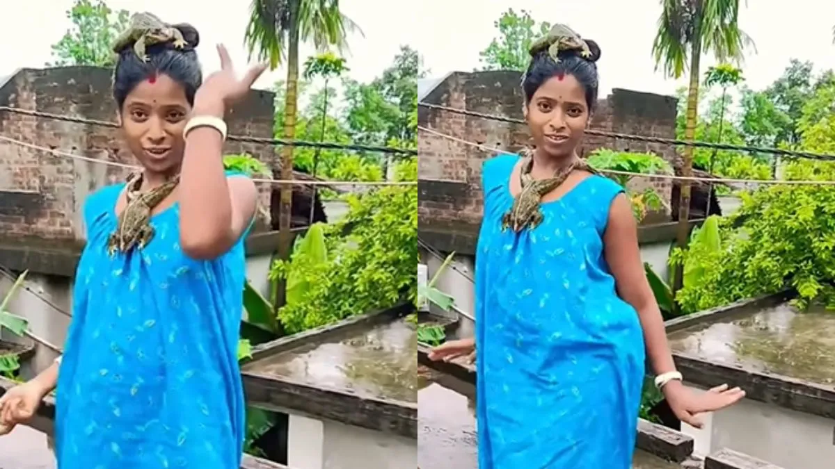 आंटी की हरकतों से मेंढकों पर टूटा संकट