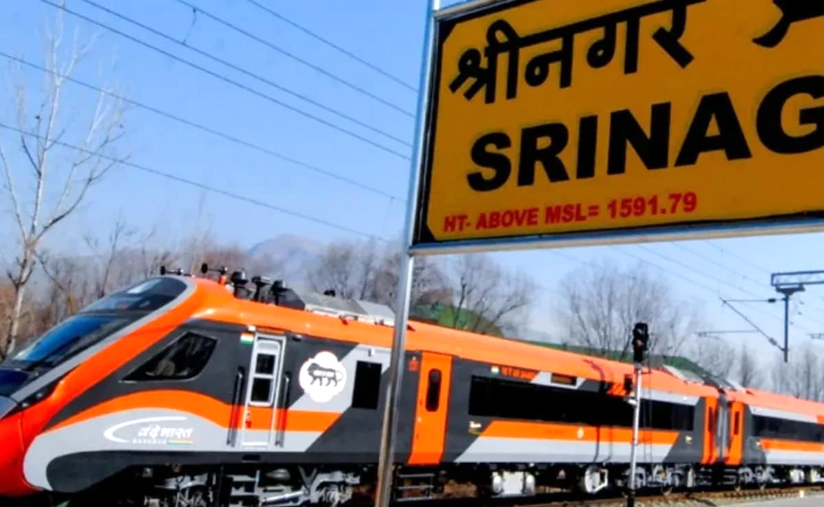 पहली बार कश्मीर पहुंचेगी वंदे भारत, पीएम आज दिखाएंगे हरी झंडी