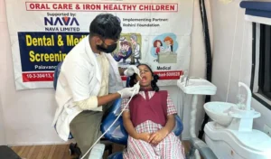Kothagudem : 1,100 छात्रों होगा दंत और हीमोग्लोबिन परीक्षण