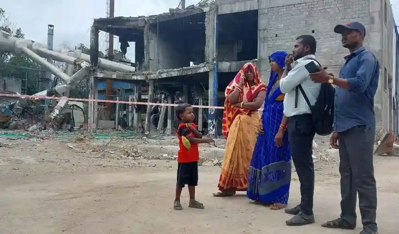 Sangareddy : सिगाची विस्फोट पीड़ितों के परिजनों को एक महीने बाद भी मुआवजे का इंतजार