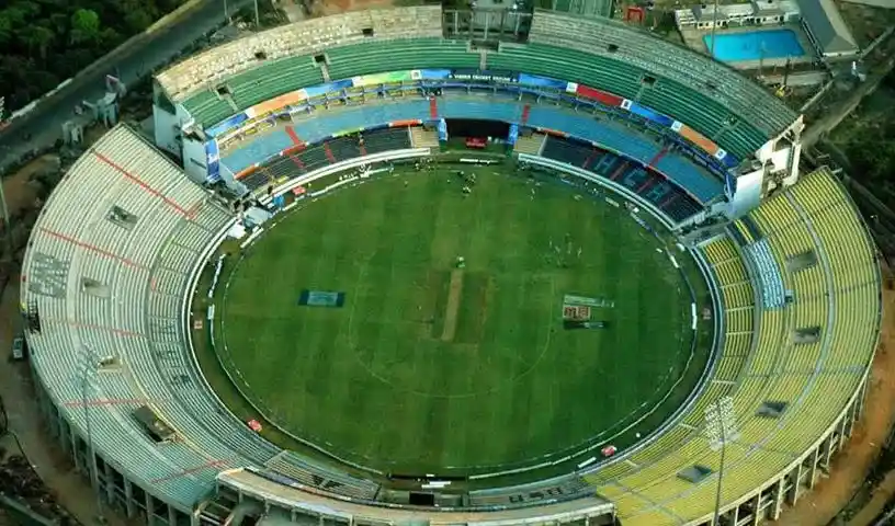 Hyderabad : उप्पल स्टेडियम में कड़ी कर दी गई सुरक्षा