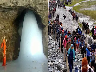 मौसम में सुधार के बाद Amarnath यात्रा फिर शुरू, 310 यात्रियों को मिली दर्शन की अनुमति
