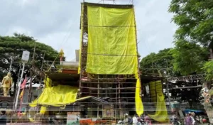 Hyderabad : 69 फीट ऊंची पर्यावरण-अनुकूल खैरताबाद गणेश प्रतिमा