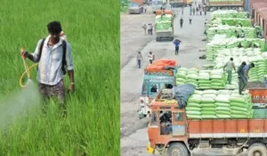 Hyderabad : उर्वरक की कमी के कारण रात भर कतार में खड़े रहे किसान