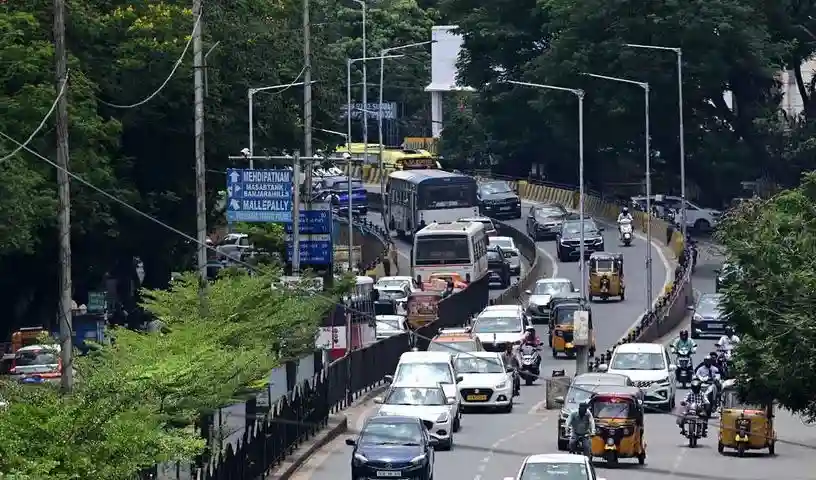 Hyderabad : मसाब टैंक फ्लाईओवर रखरखाव के लिए 1.5 महीने के लिए आंशिक रूप से रहेगा बंद