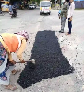 GHMC: जीएचएमसी के तत्वावधान में सड़क सुरक्षा कार्य जोरों पर