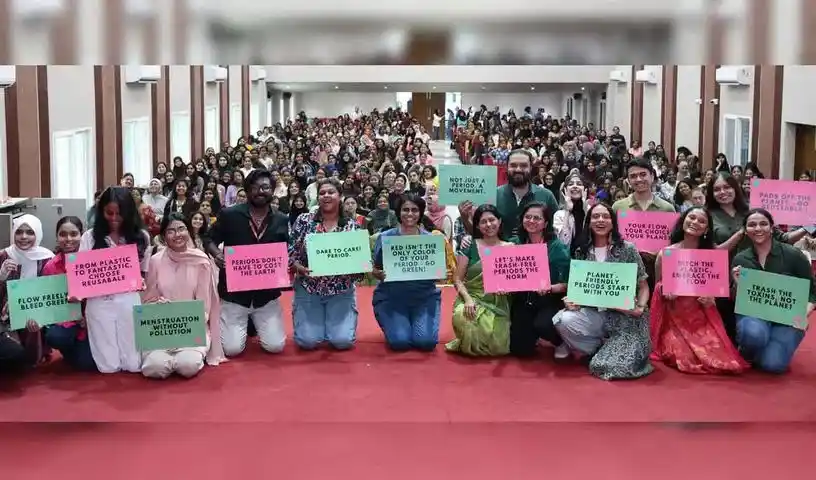 Hyderabad: ‘पीरियड. प्लैनेट. पावर. – इको एडिशन’ – सेंट ऐन्स कॉलेज फॉर विमेन में आयोजित