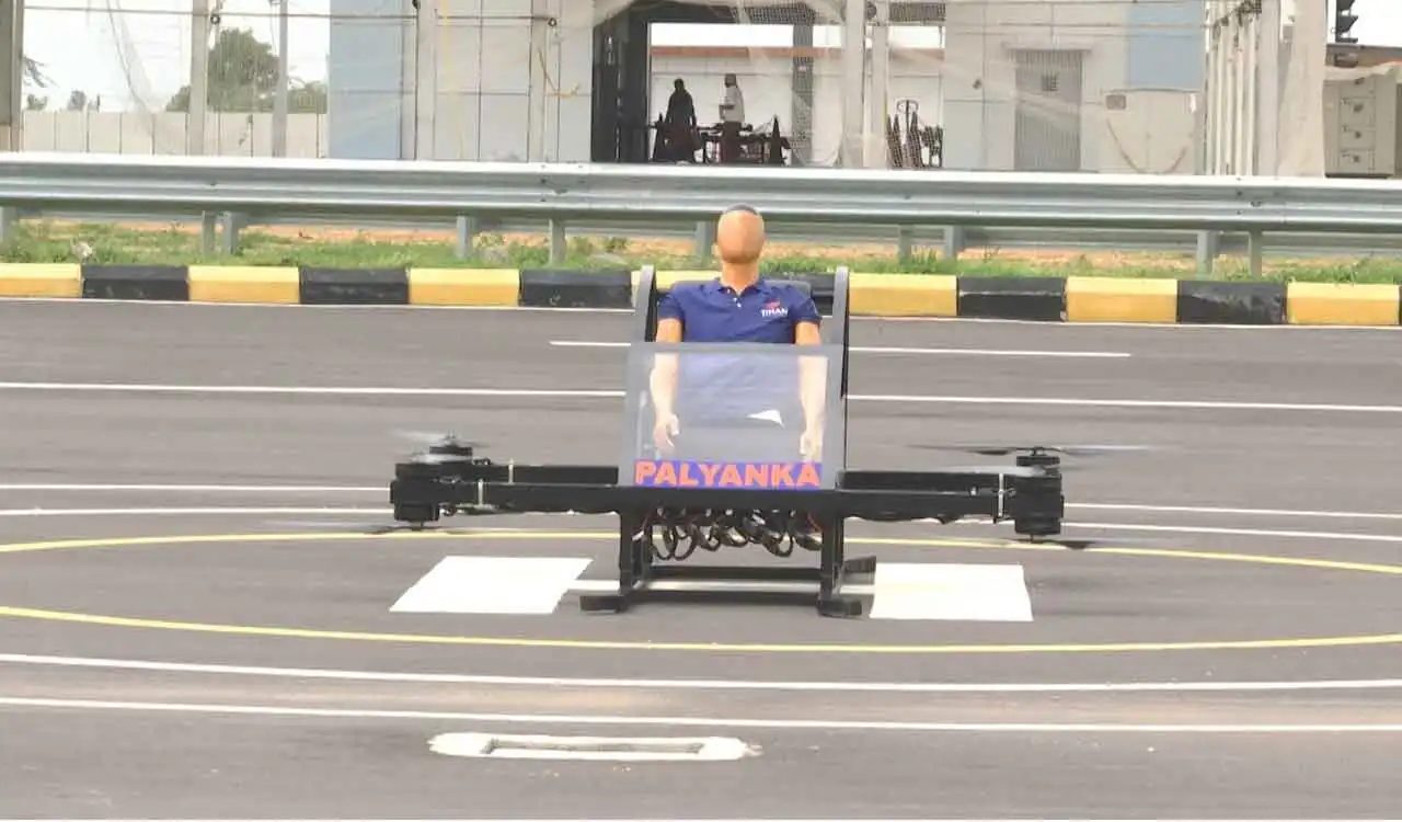 आईआईटी-हैदराबाद ने भारी पेलोड ड्रोन किया विकसित