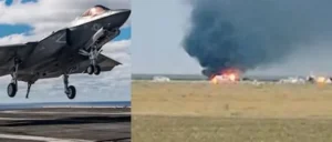 US News: अमेरिका में F-35 लड़ाकू विमान क्रैश