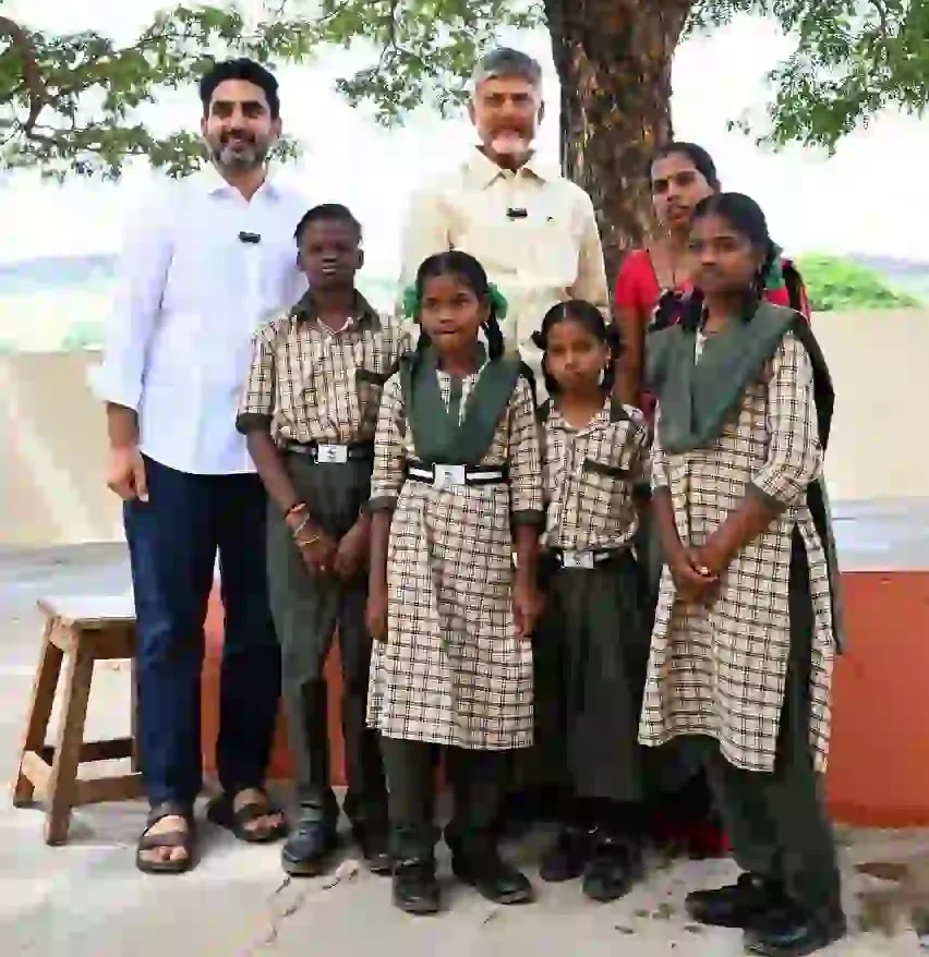 सीएम नायडू ने छात्रों और अभिभावकों को दिए कई मंत्र