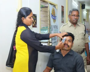 CPO: साइबराबाद सीपीओ में चिकित्सा शिविर का आयोजित
