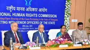 NHRC : एनएचआरसी ने उच्च स्तरीय बैठक आयोजित की