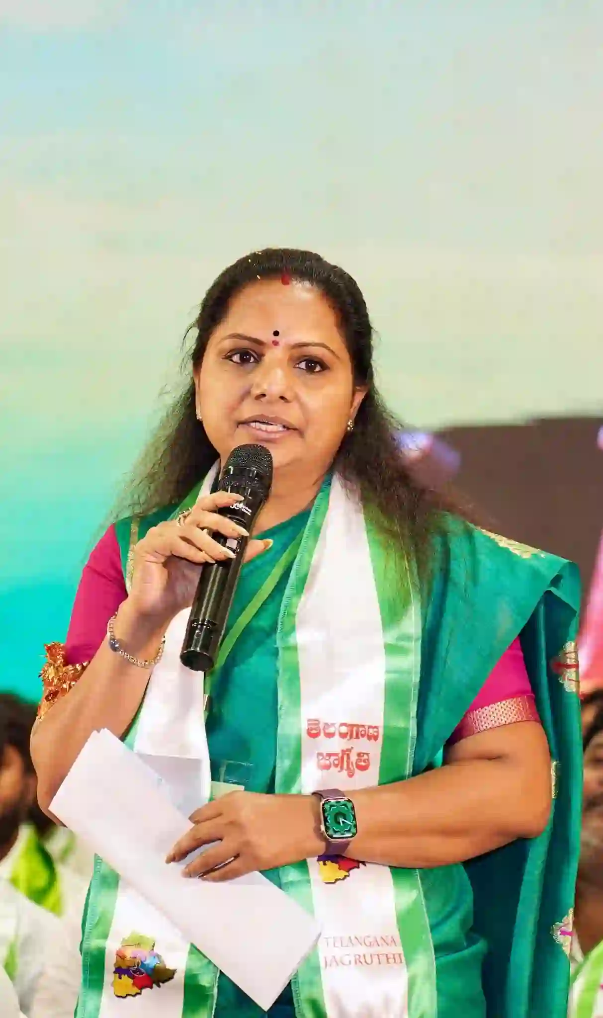 एमएलसी कविता कर दिया तीन दिवसीय भूख हड़ताल का ऐलान