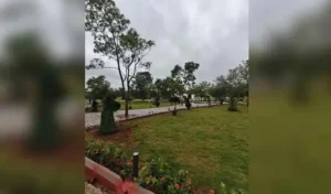 राष्ट्रपति निलयम ने खोला नया लैंडस्केप गार्डन