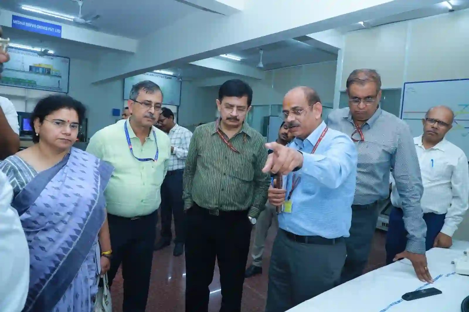 सदस्य (अवसंरचना), रेलवे बोर्ड ने इरिसेट का किया दौरा