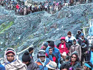Amarnath Yatra : 4 दिन में 50 हजार श्रद्धालुओं ने दर्शन किए