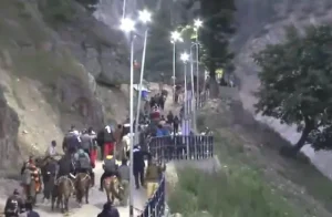 Amarnath : दूसरा जत्था रवाना, सुरक्षा व्यवस्था के लिए सरकार की तारीफ