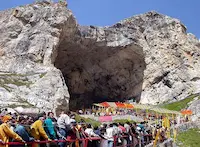 Weather : भारी बारिश के चलते अमरनाथ यात्रा स्थगित
