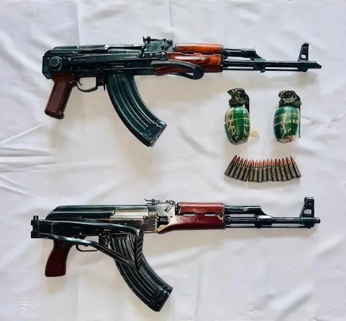 Punjab में आतंकी हमले की बड़ी साजिश नाकाम, AK-47 व हैंड ग्रेनेड बरामद