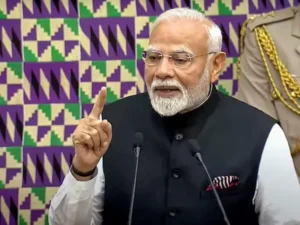National: घाना में गरजे मोदी, शुगर अनानास लोफ से भी मीठी हमारी दोस्ती ..