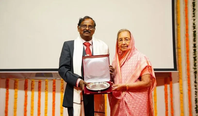Hyderabad : इसरो प्रमुख डॉ. वी नारायणन को जीपी बिड़ला मेमोरियल पुरस्कार