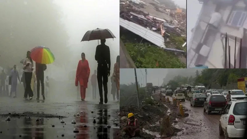 Himachal Pradesh: हिमाचल में बादल फटा,भारी बारिश से 5 लोगों की मौत