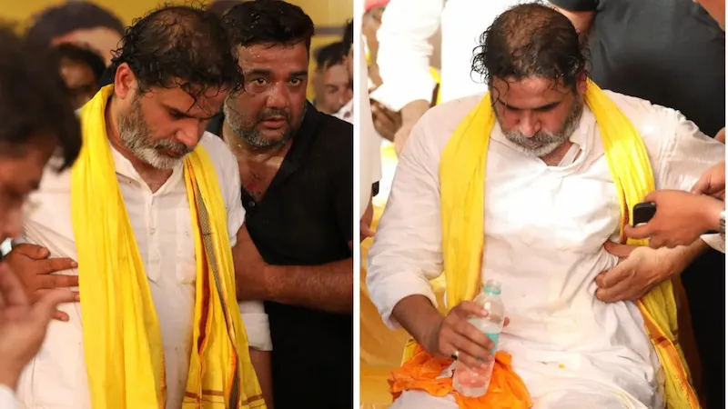 Bihar: प्रशांत किशोर आरा में रैली के दौरान घायल, पटना रवाना