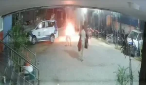 Nalgonda : पुलिस स्टेशन में एक व्यक्ति ने किया आत्मदाह का प्रयास