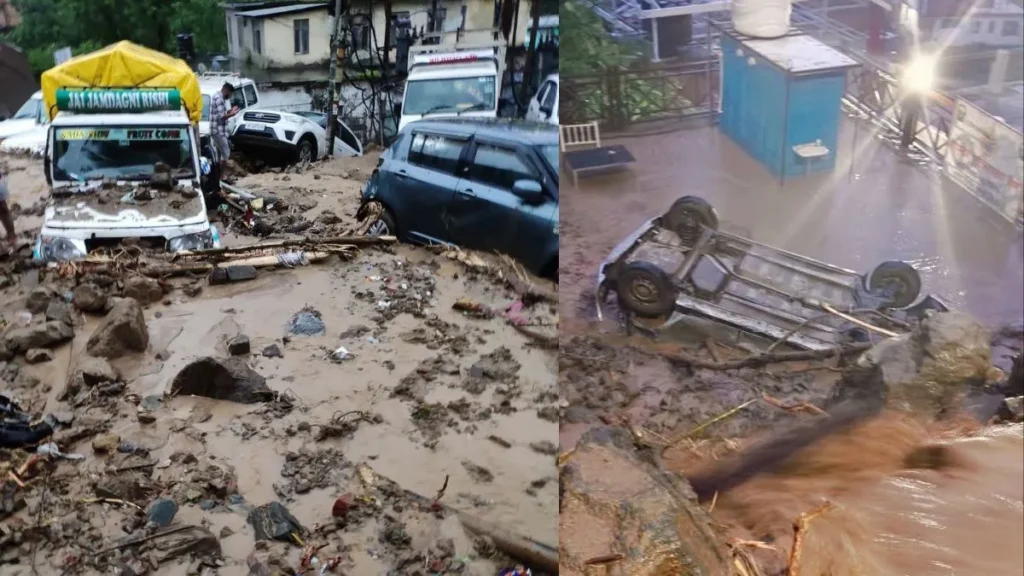 Himanchal: मंडी में देर रात बादल फटने से भारी तबाही, तीन की मौत