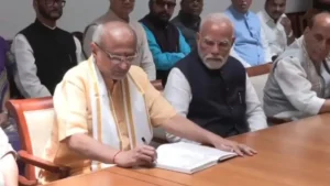 NDA उम्मीदवार CP Radhakrishnan ने उपराष्ट्रपति चुनाव के लिए भरा नामांकन