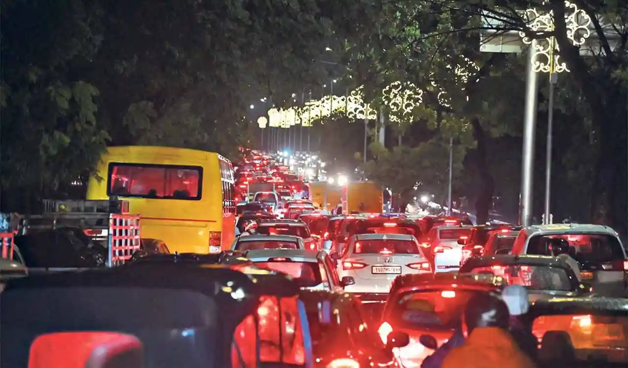 गच्चीबावली में दर्ज की गई 12.35 सेमी बारिश