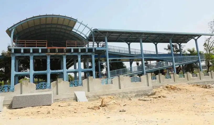 Hyderabad : हाईटेक सिटी रेलवे स्टेशन का कायाकल्प पूरा होने के करीब