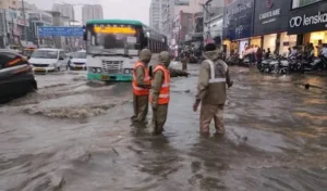 Telangana : हैदराबाद में भारी बारिश की चेतावनी