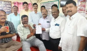 Mancherial : मरीजों के लिए किया रक्तदान