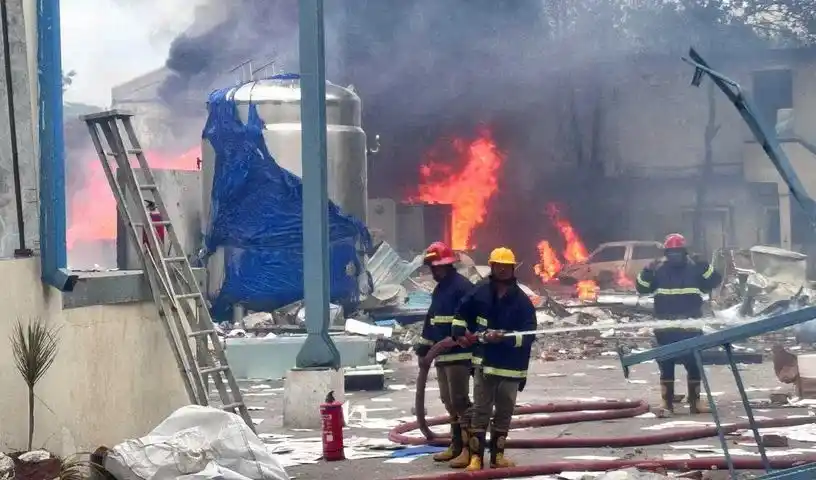 Sigachi Industries Blast : सिगाची विस्फोट के बाद उच्च जोखिम वाले उद्योगों के निरीक्षण के लिए गठित कीं विशेष टीमें