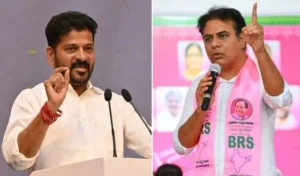 केटीआर ने फार्मा सिटी विकास पर किसानों को धोखा देने के लिए रेवंत रेड्डी पर साधा निशाना