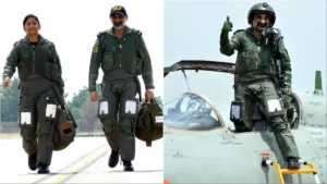 Air Force Chief ने स्क्वॉड्रन लीडर प्रिया के साथ मिग 21 को दी अंतिम विदाई